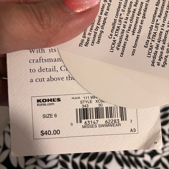 NWT Tankini tummy slimmer - Picture 5 of 5